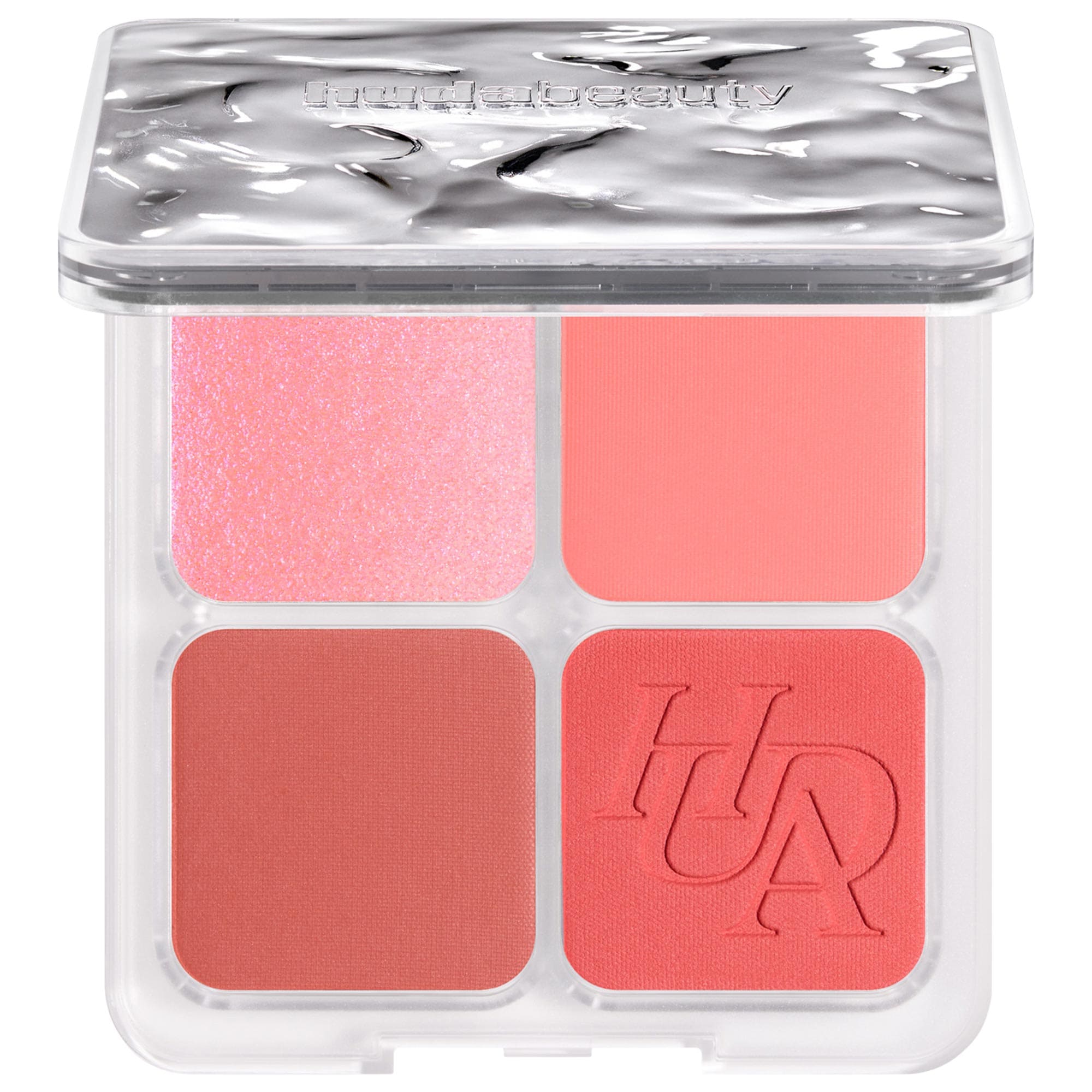 Huda Beauty Blush Filter Blurring Blushlighters Palette Toasty Peach 0.26 Oz/7.5 G