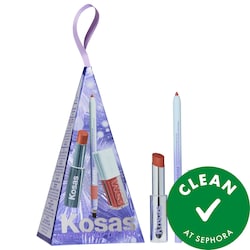 Unbuttoned Lip Liner, Lipstick, and Gloss Gift Set