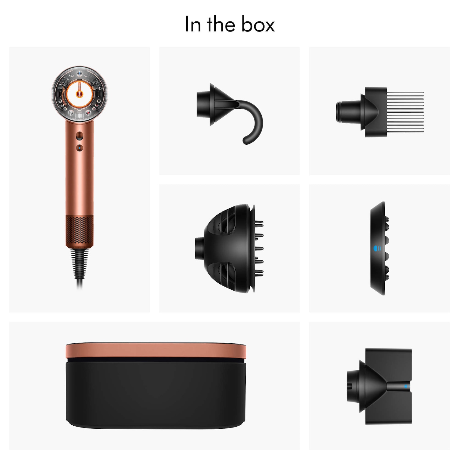 Limited Edition Supersonic Nural™ Hair Dryer in Amber Silk - Dyson