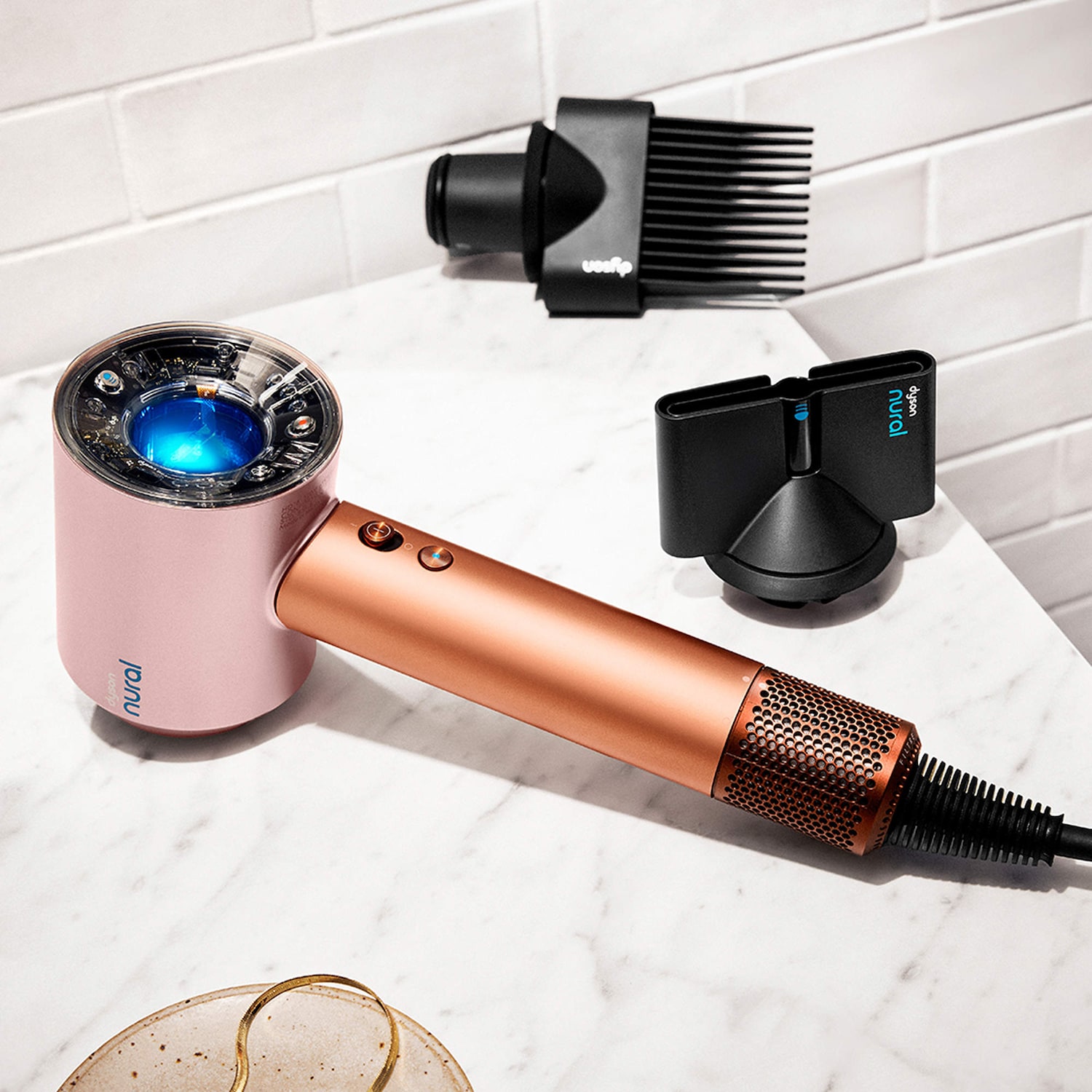 Limited Edition Supersonic Nural™ Hair Dryer in Amber Silk - Dyson