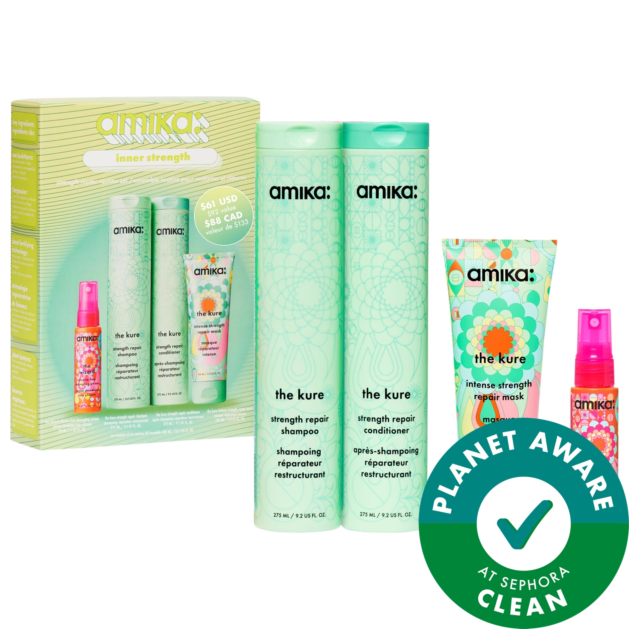 Inner Strength Repair Routine Hair Gift Set image number 0