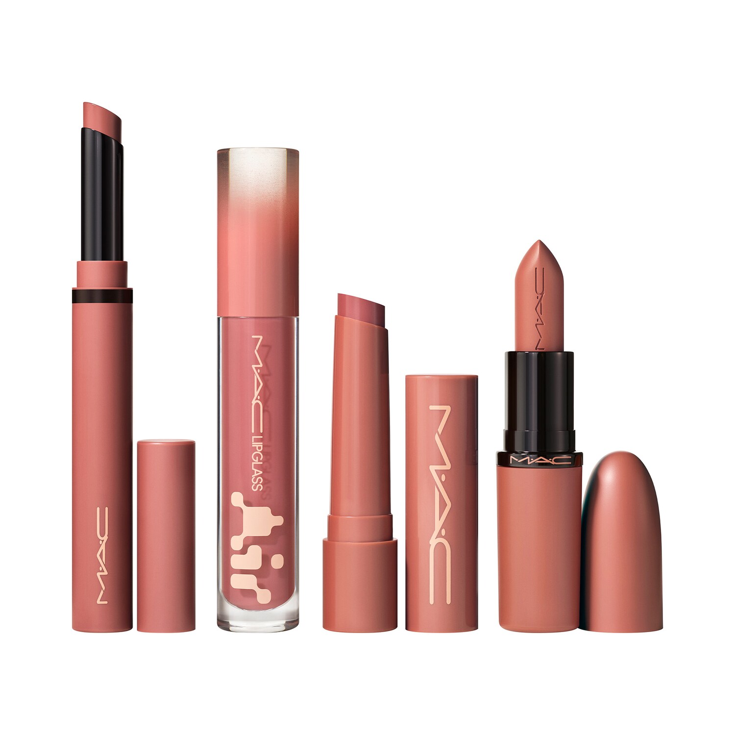 MAC 新品未使用　TOTALLY TEDDY LIP KIT Totally Teddy Lip Kit With The Iconic Teddy Nude Lipsticks - MAC