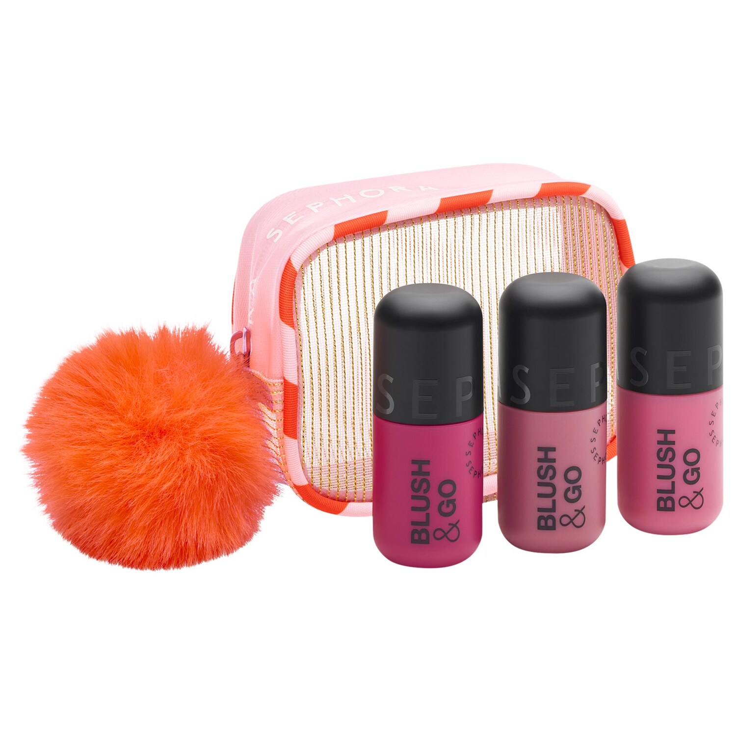 Подарочный набор из 3 средств для макияжа Sephora Collection Blush & Go — фото 1