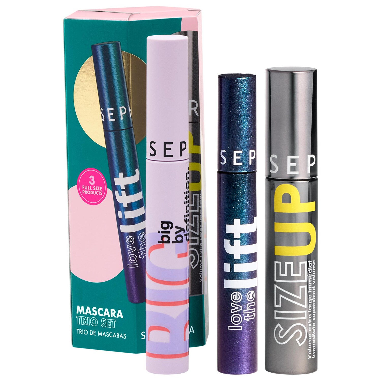 Подарочный набор из трёх тушей Sephora Collection Mascara Trio — фото 1