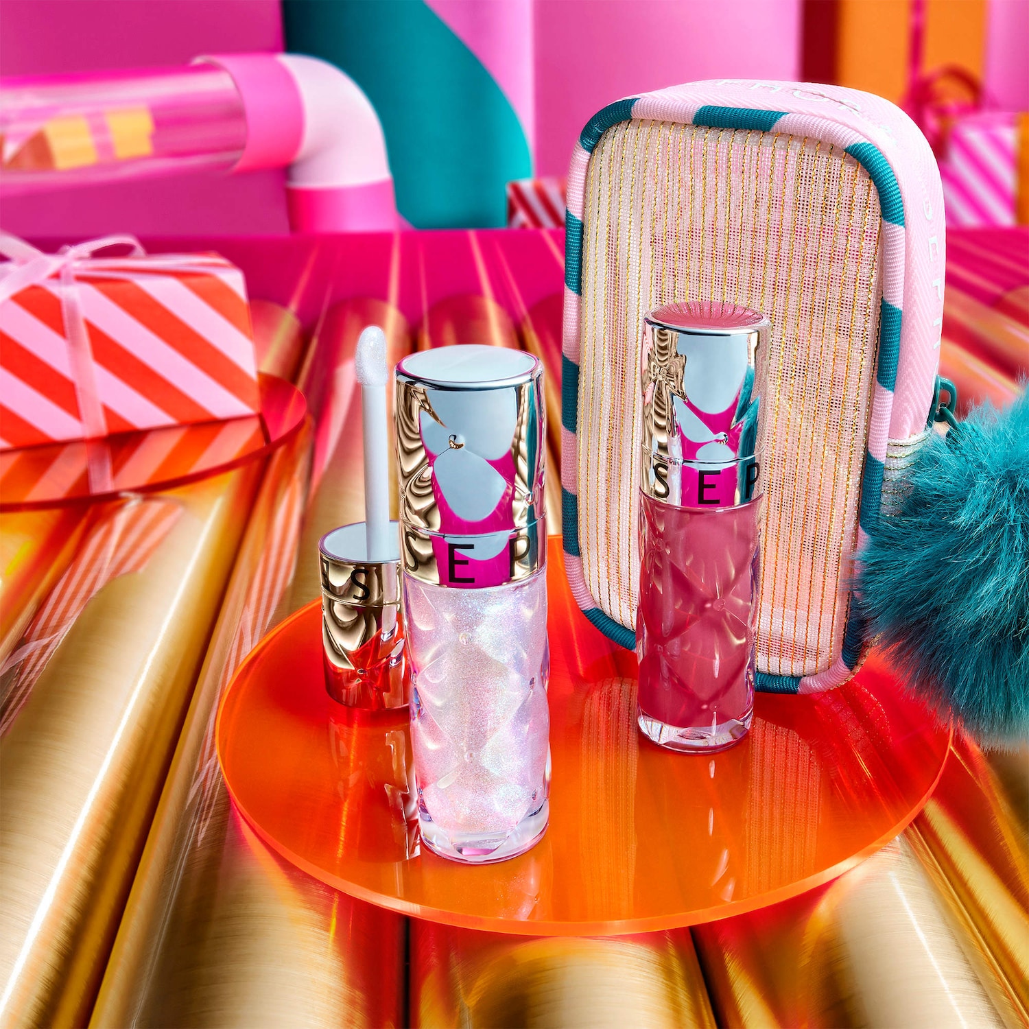 Outrageous Lip Plumper Lip Gloss Makeup Gift Set - SEPHORA