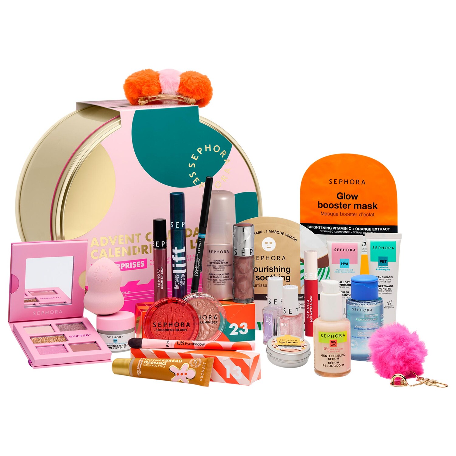 Подарочный адвент-календарь с макияжем и уходом Sephora Collection Premium — фото 1