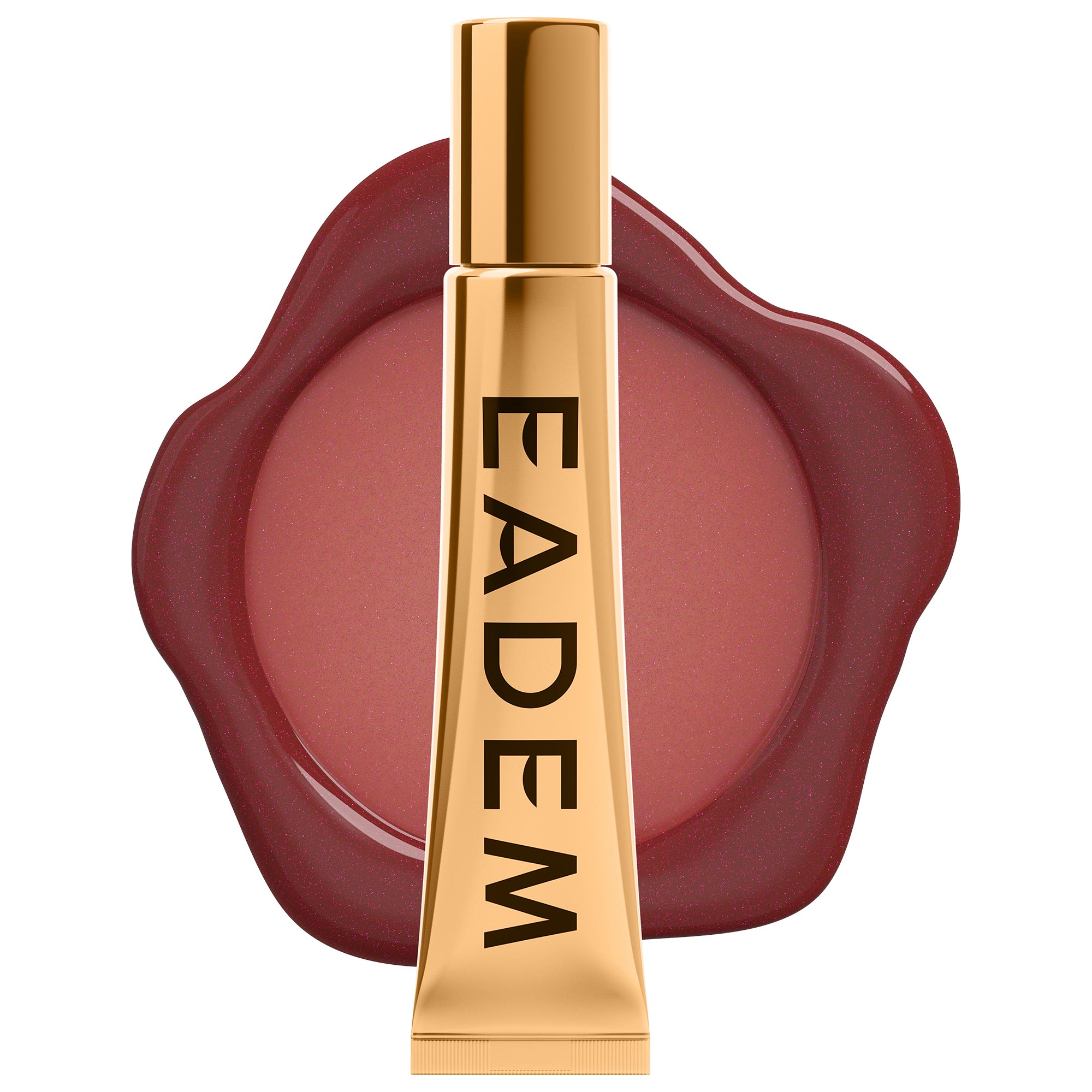 Thumbnail of EADEM Le Chouchou Exfoliating + Softening Peptide Lip Balm Pain au Chocolat - caramelized brown with shimmery pink
