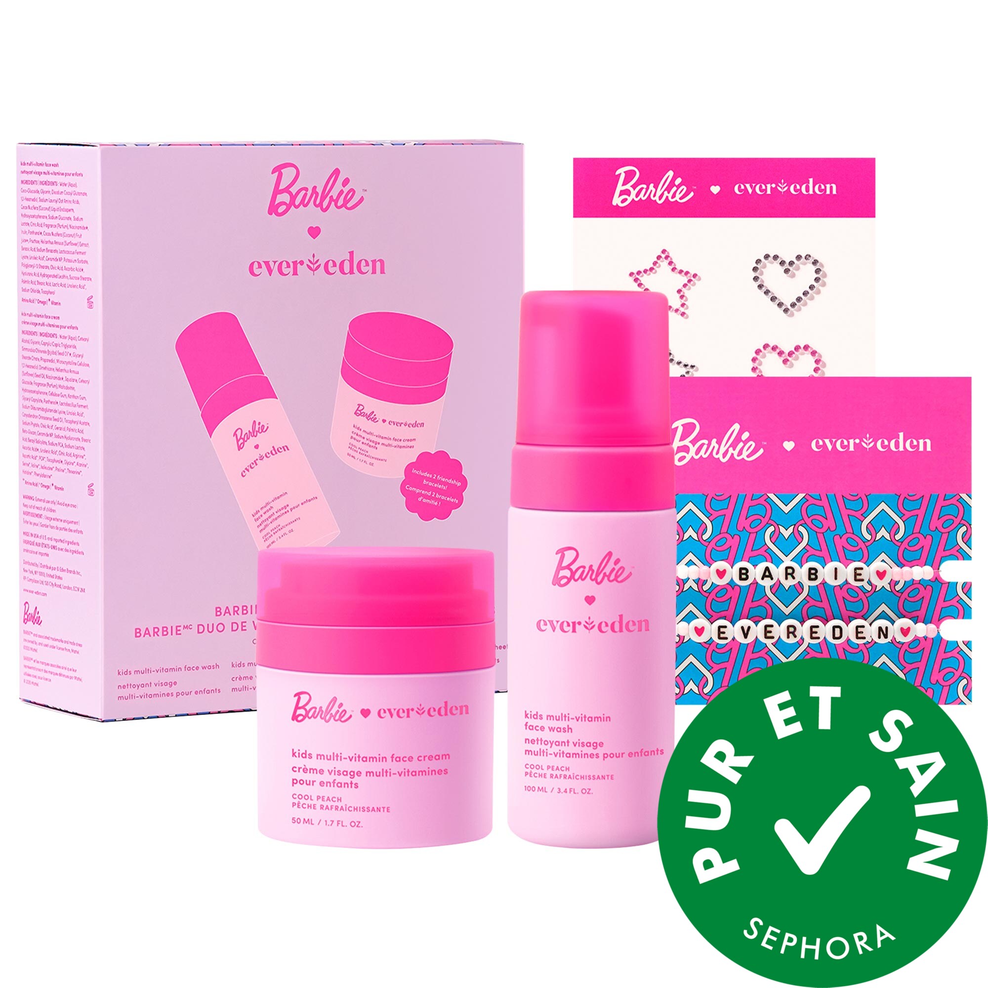 Evereden Nettoyant et hydratant multivitamines Barbie™ pour enfants
