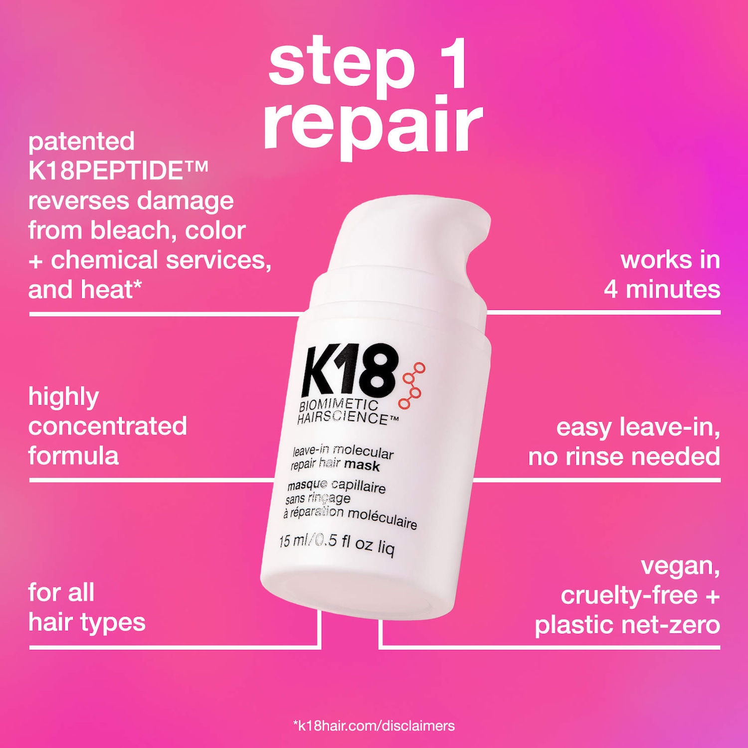 K18 Biomimetic Hairscience Volume Hair - Thumbnail 3