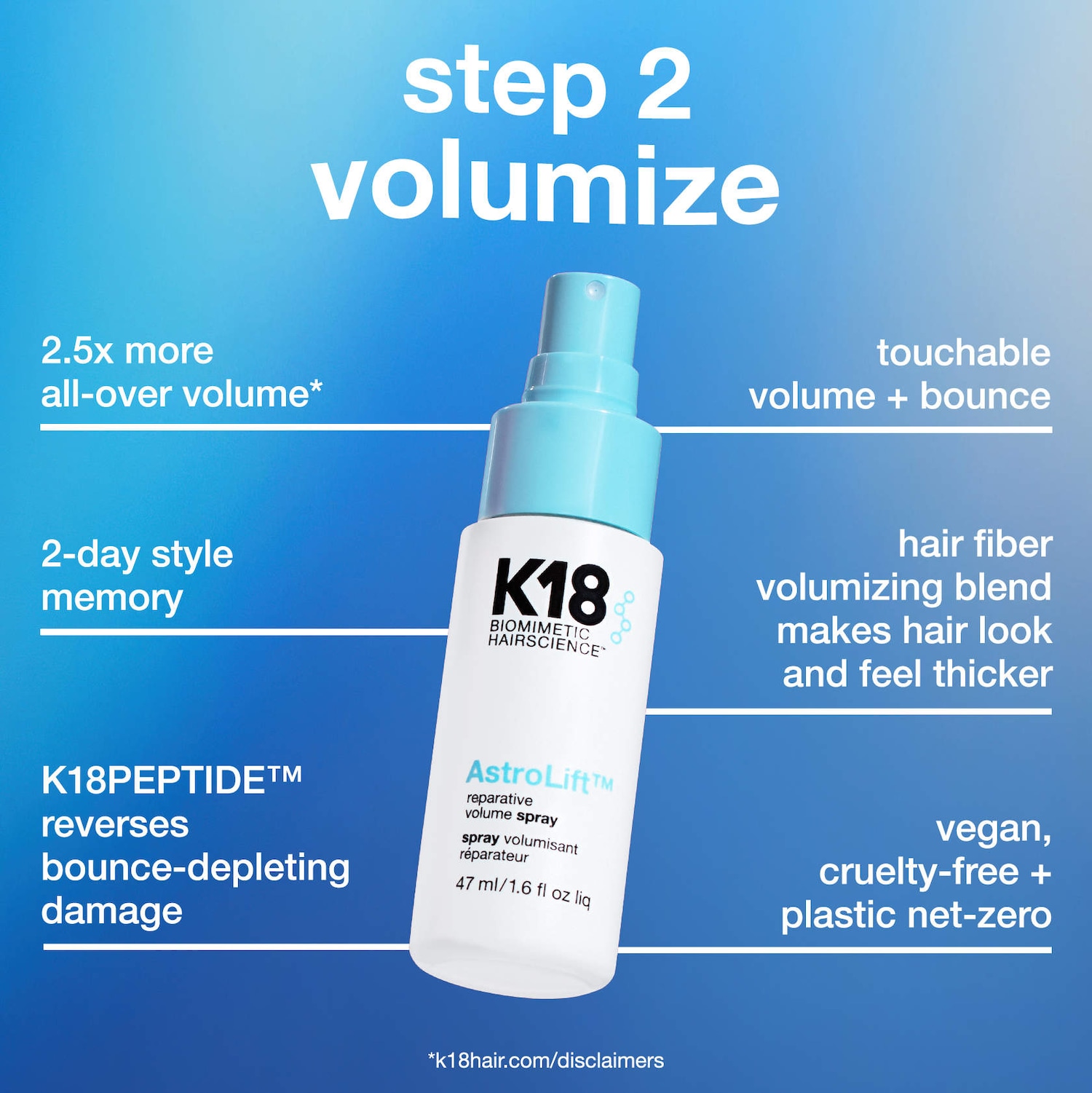 Healthy Volume Minis Hair Gift Set - K18 Biomimetic Hairscience