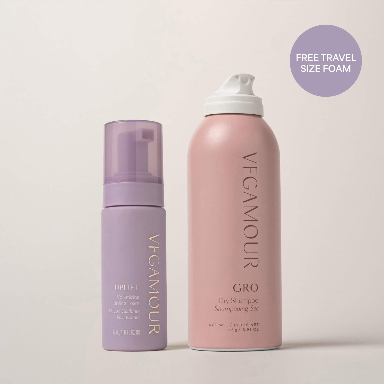 Vegamour Dry Shampoo and UPLIFT Hair Foam - Thumbnail 4