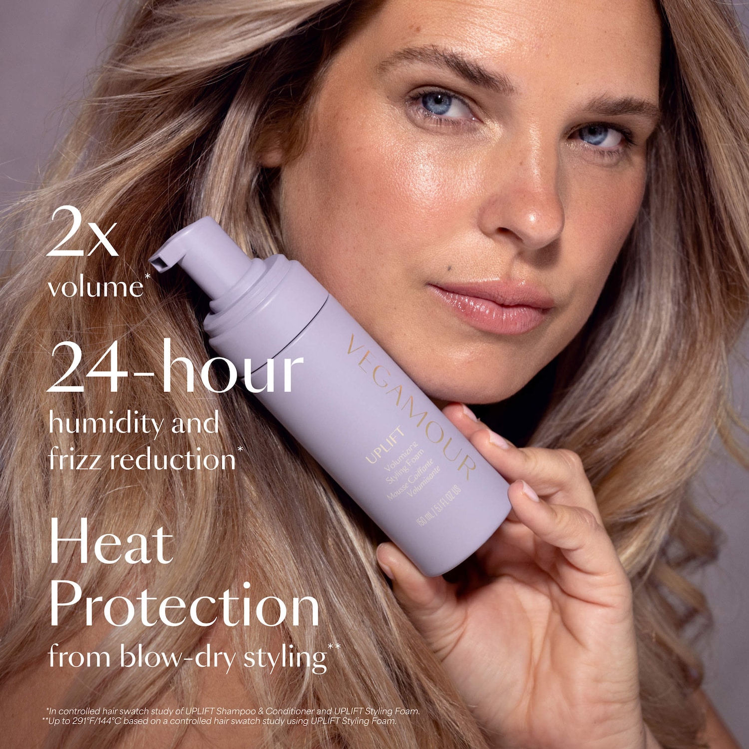 Dry Shampoo & Mini UPLIFT Volumizing Hair Foam Gift Set - Vegamour