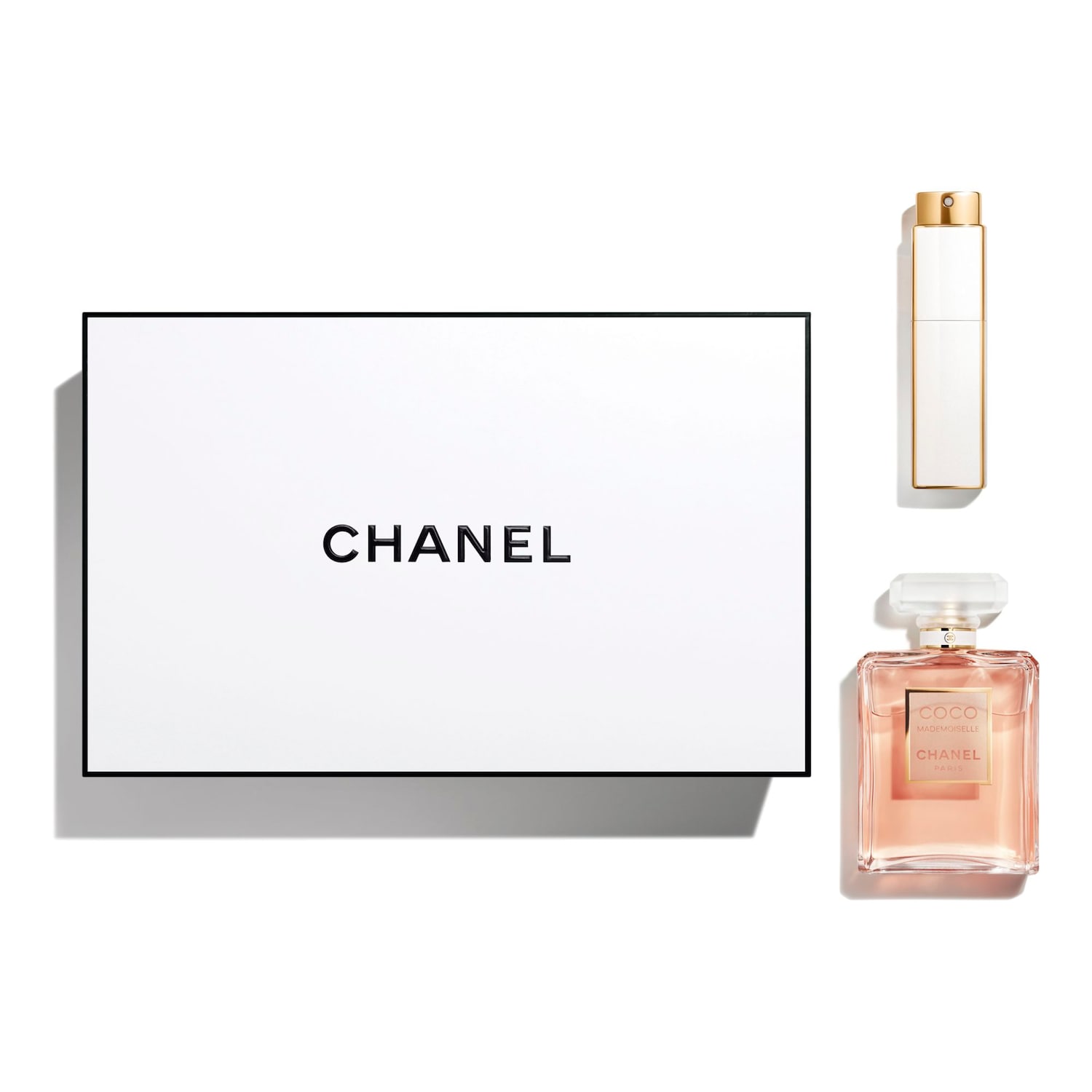 CHANEL N°5 & COCO Mademoiselle セット Chanel Miniature Perfume Box Set No. 5, Coco Mademoiselle