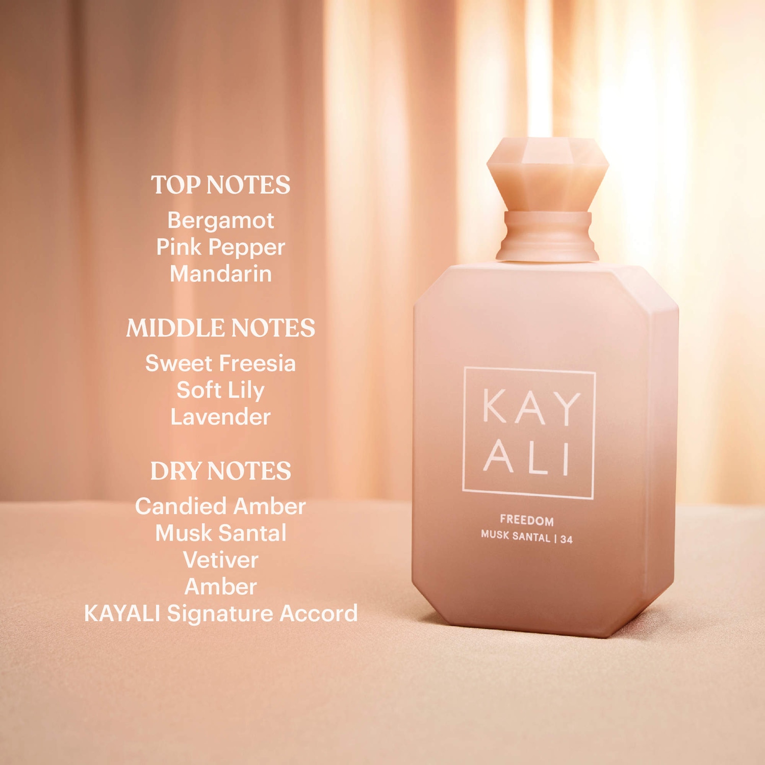 香水(女性用) Kayali freedom musk santal 34 50ml FREEDOM MUSK SANTAL | 34 Eau de Parfum - KAYALI | Sephora