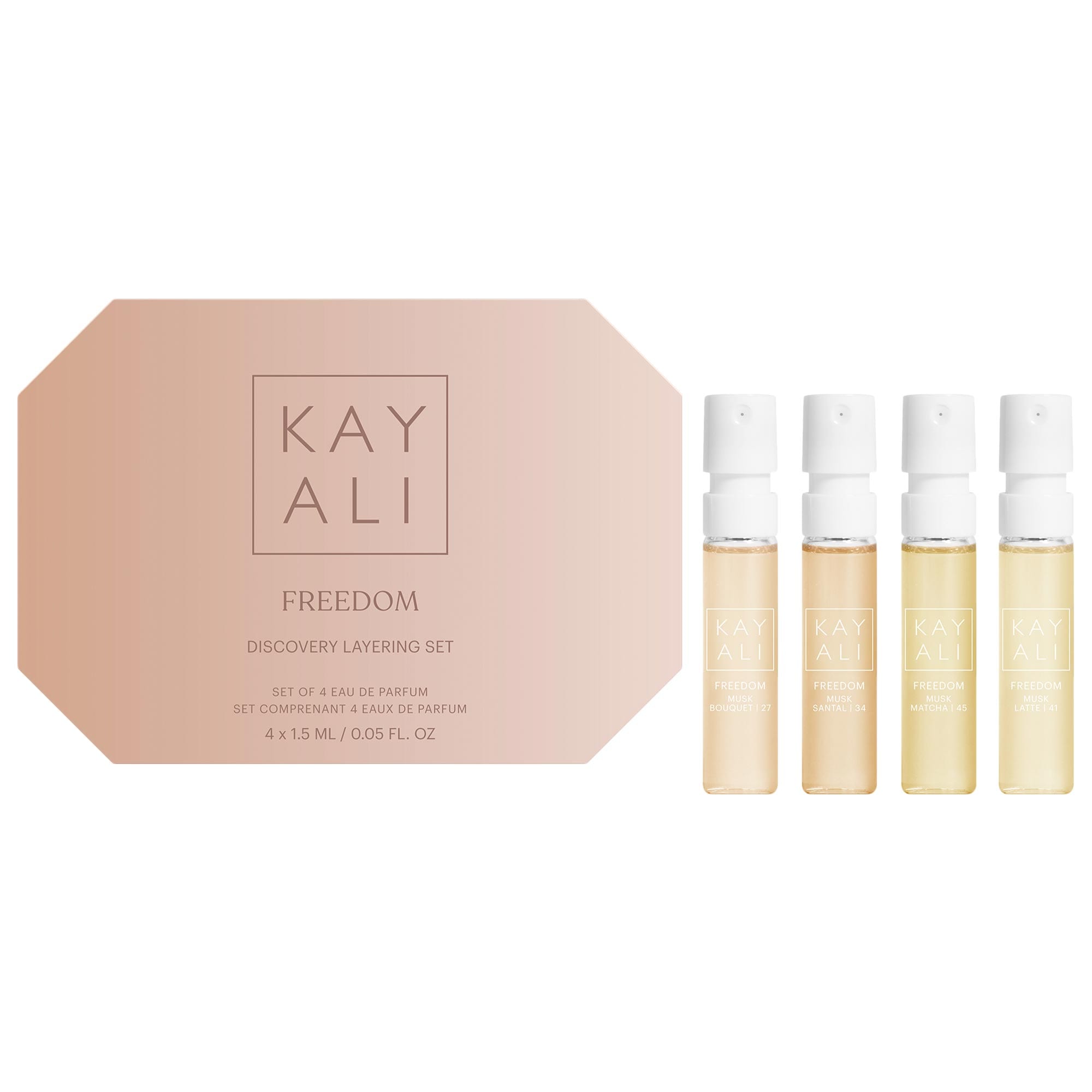 Kayali Freedom Discovery Layering Sampler Set
