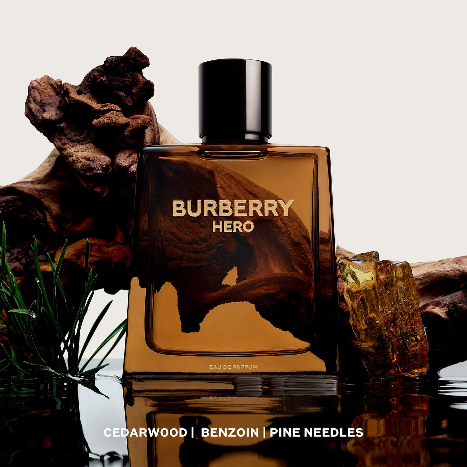 Hero Eau de Parfum Travel Spray with Pine & Cedarwood - BURBERRY