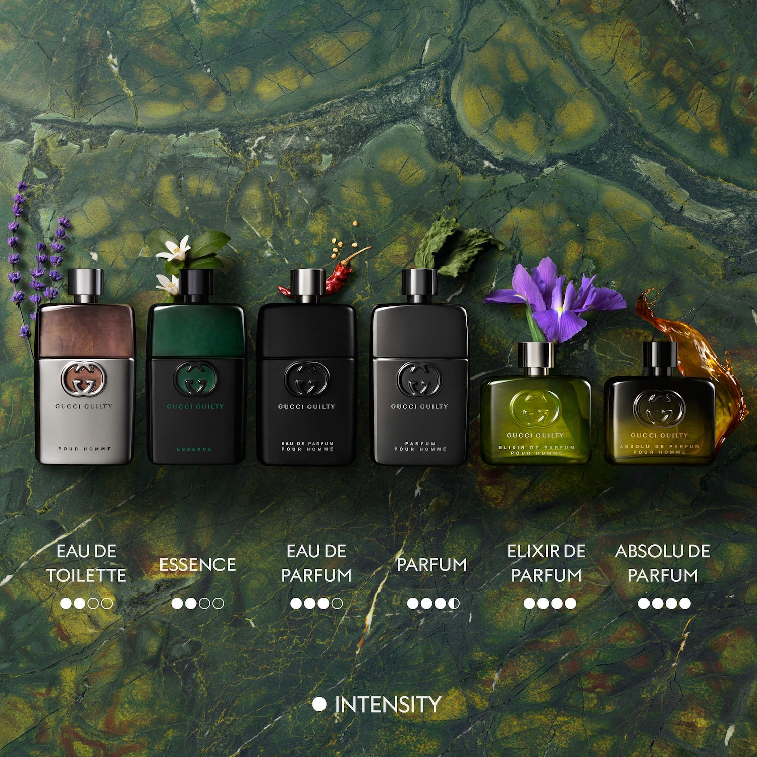 Guilty Eau de Parfum for Homme with Rose and Cedarwood