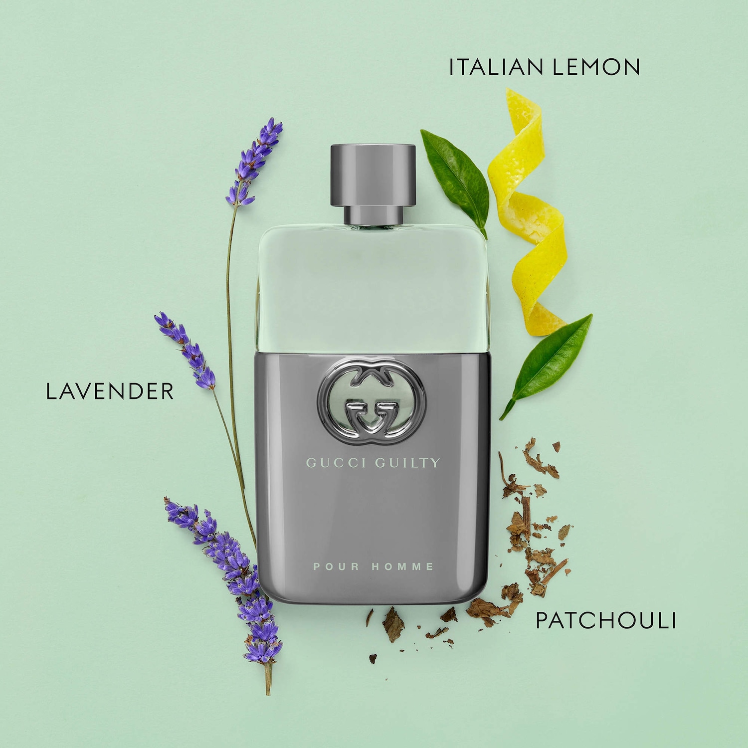 Gucci Guilty Pour Homme Eau de Toilette with Lavandin, Lemon and Patchouli