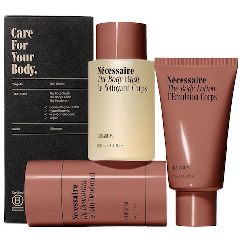 Набор для тела Nécessaire Olibanum Body Essentials, пробные и дорожные форматы