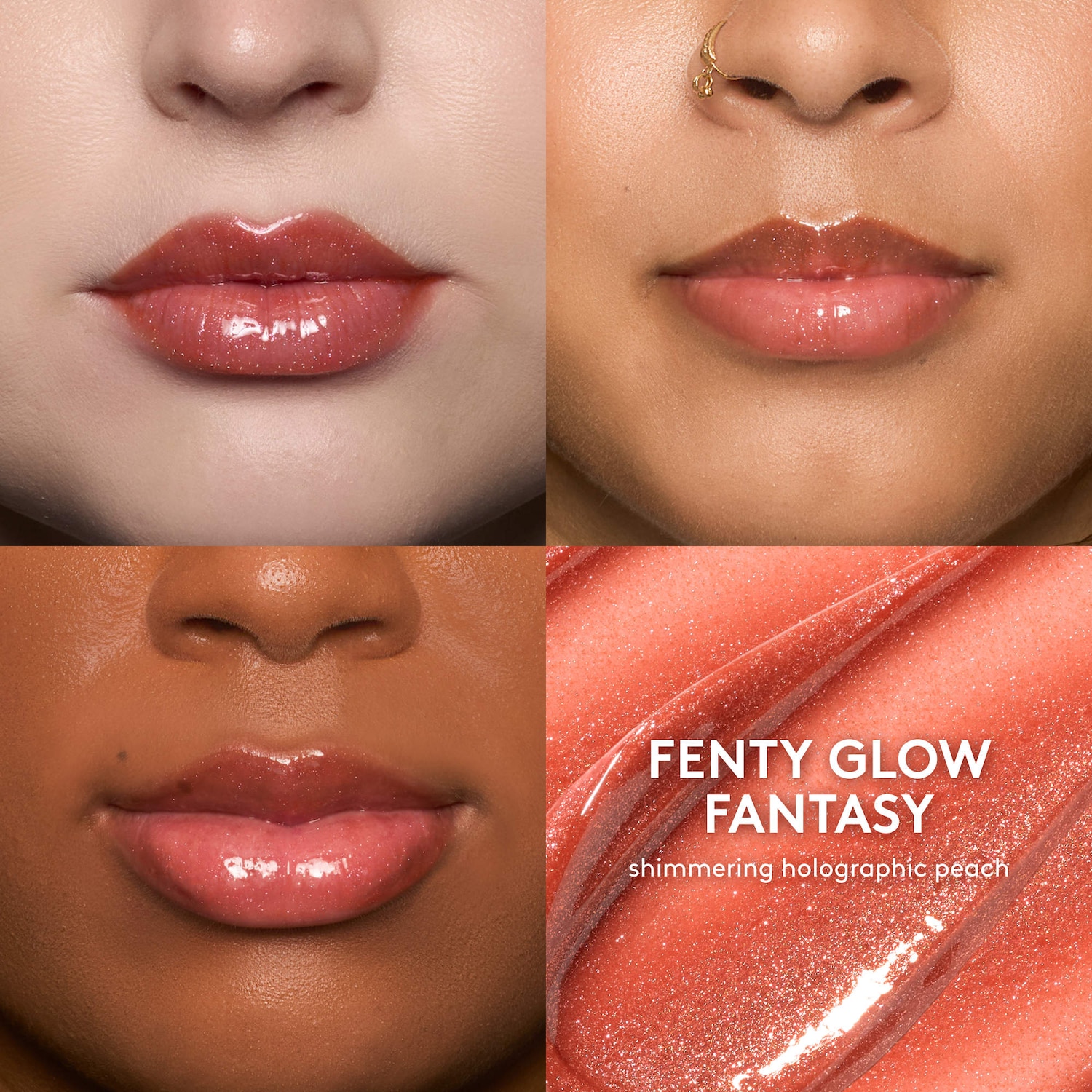 リップグロス 3色セット　fenty Glossy Posse VIII 3-Piece Lip Luminizer Set - Fenty Beauty