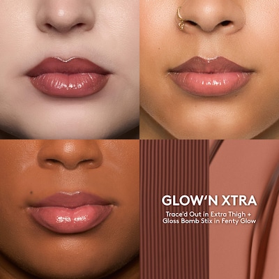 Fenty Beauty by Rihanna - Glow'n Extra 2-Piece Lip Set Fenty Beauty by Rihanna Glow'n Extra 2-Piece Lip Set