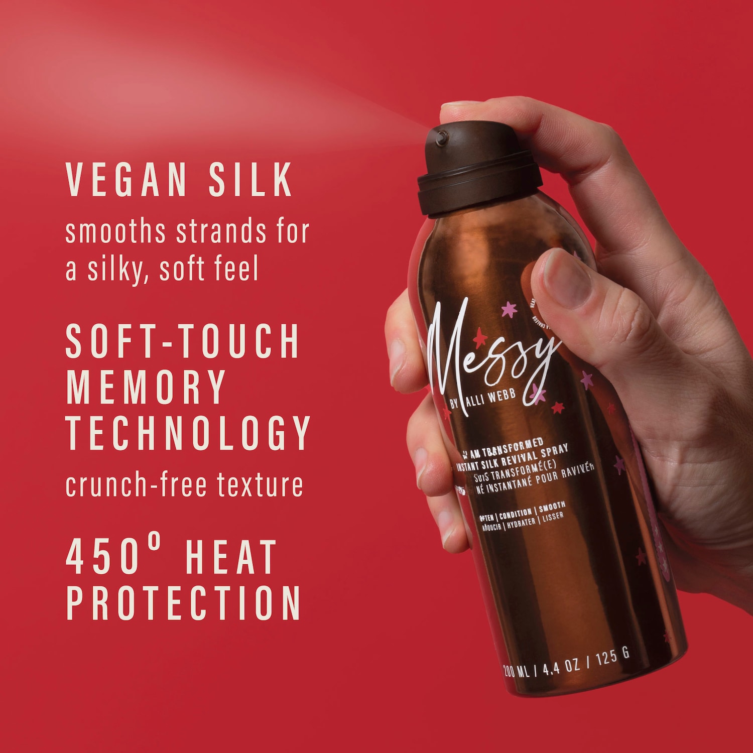 Messy by Alli Webb Instant Silk Revival Hair Refresh Spray - Thumbnail 5