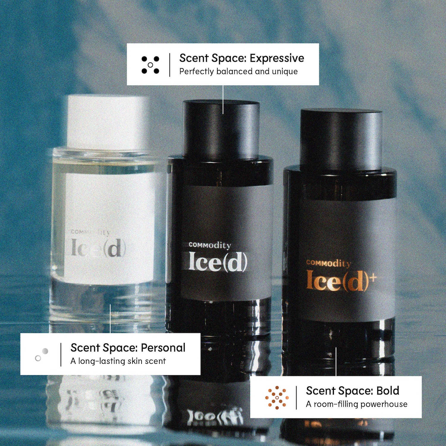 Ice(d) Expressive Eau de Parfum with Mango Travel Spray
