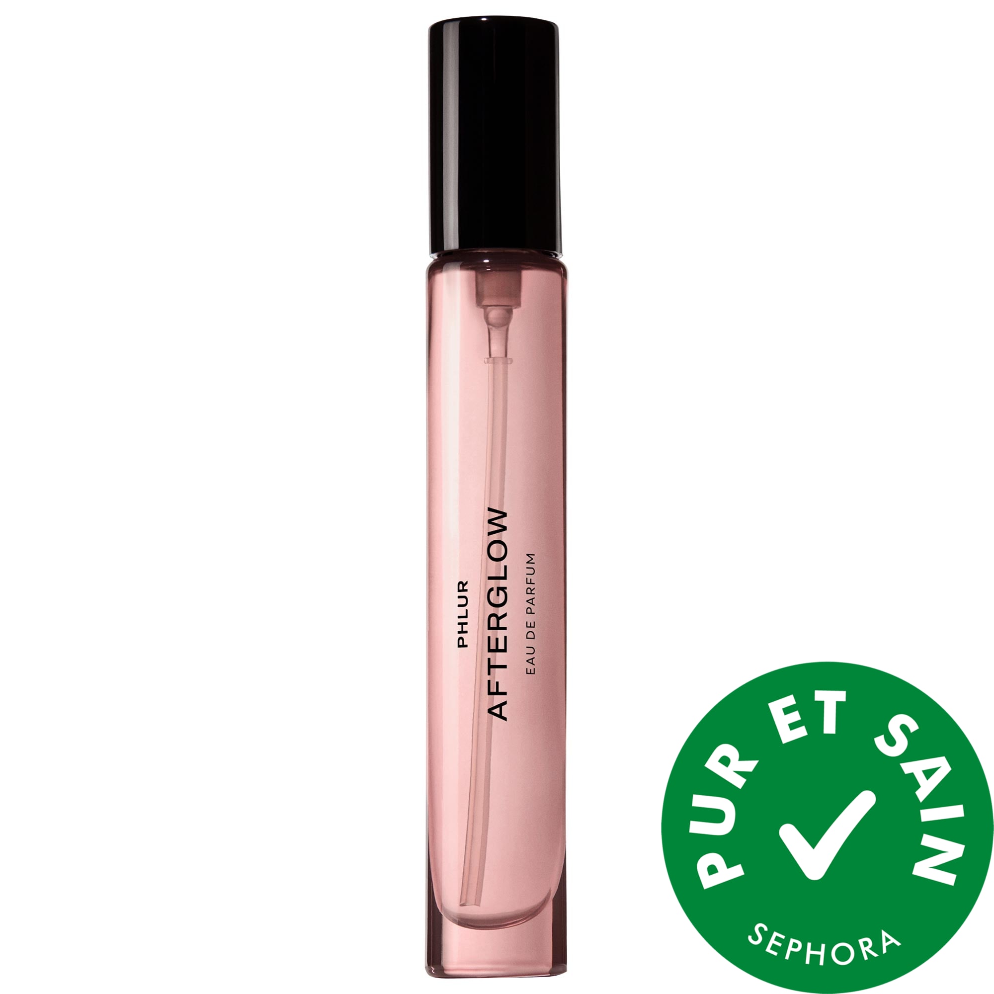 PHLUR Minivaporisateur de voyage d'eau de parfum Afterglow avec ambre 0.32 oz/9.5 ml eau de parfum vaporisateur