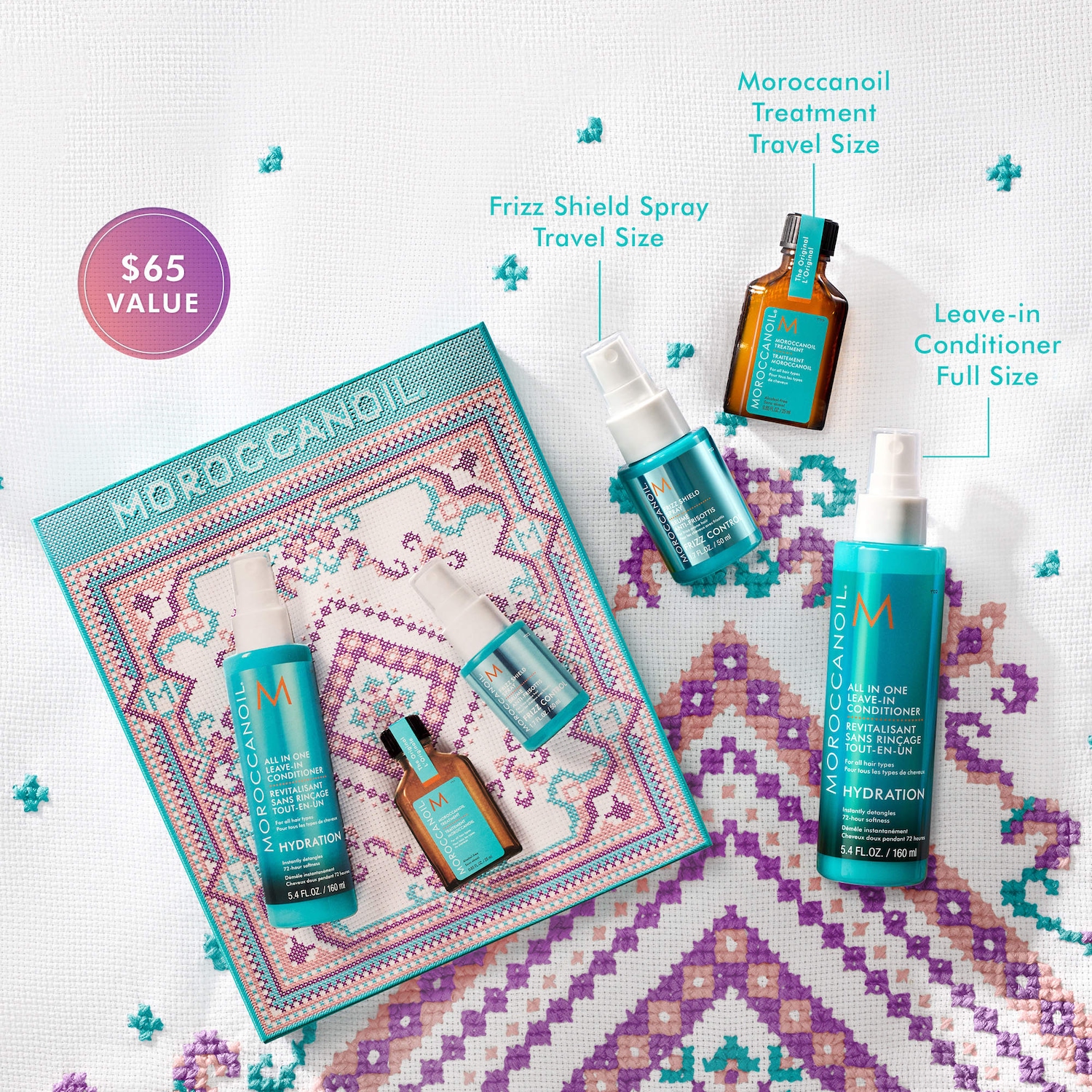 Styling Bestsellers Holiday Hair Gift Set - Moroccanoil | Sephora