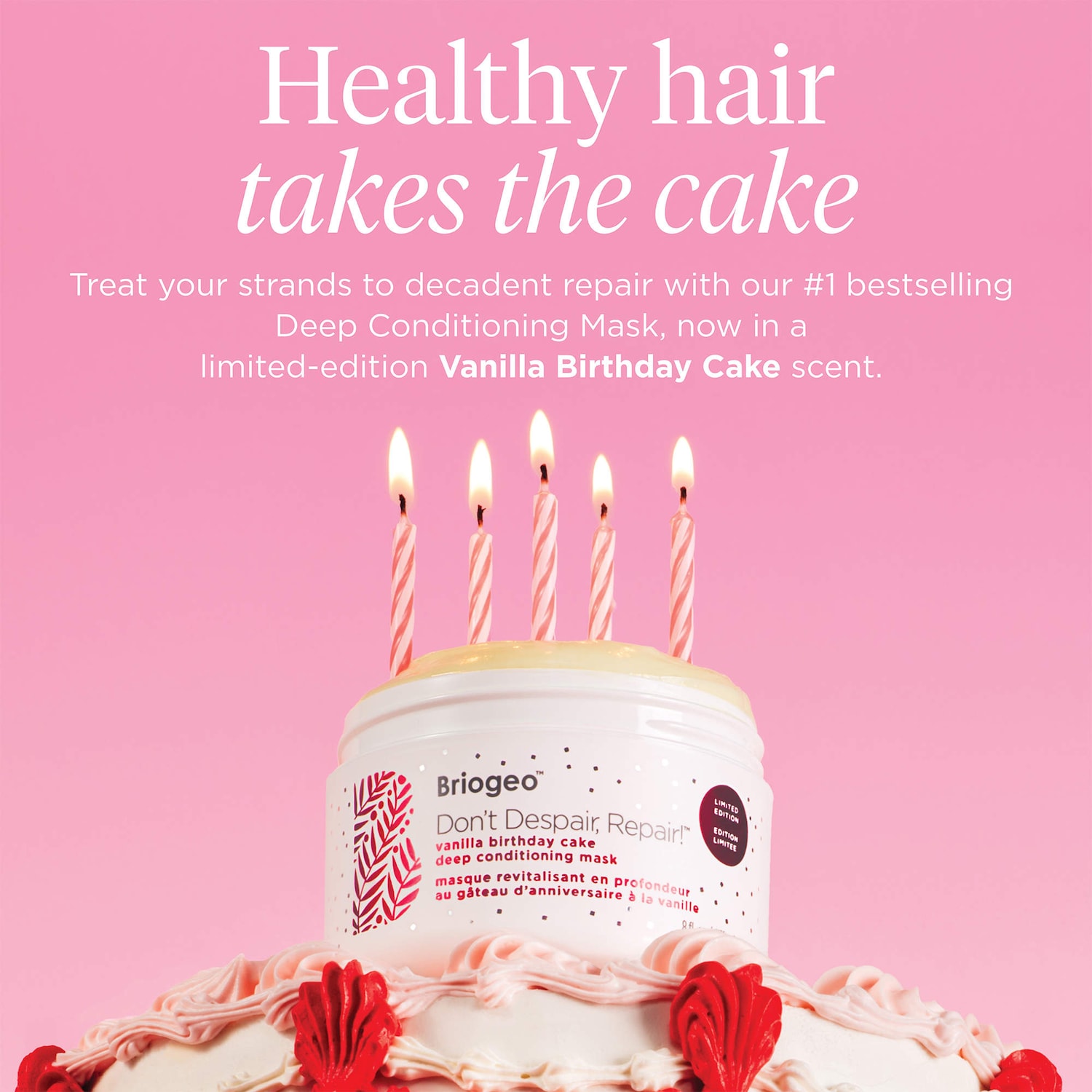 Don't Despair, Repair! Deep Conditioning Hair Mask in Vanilla