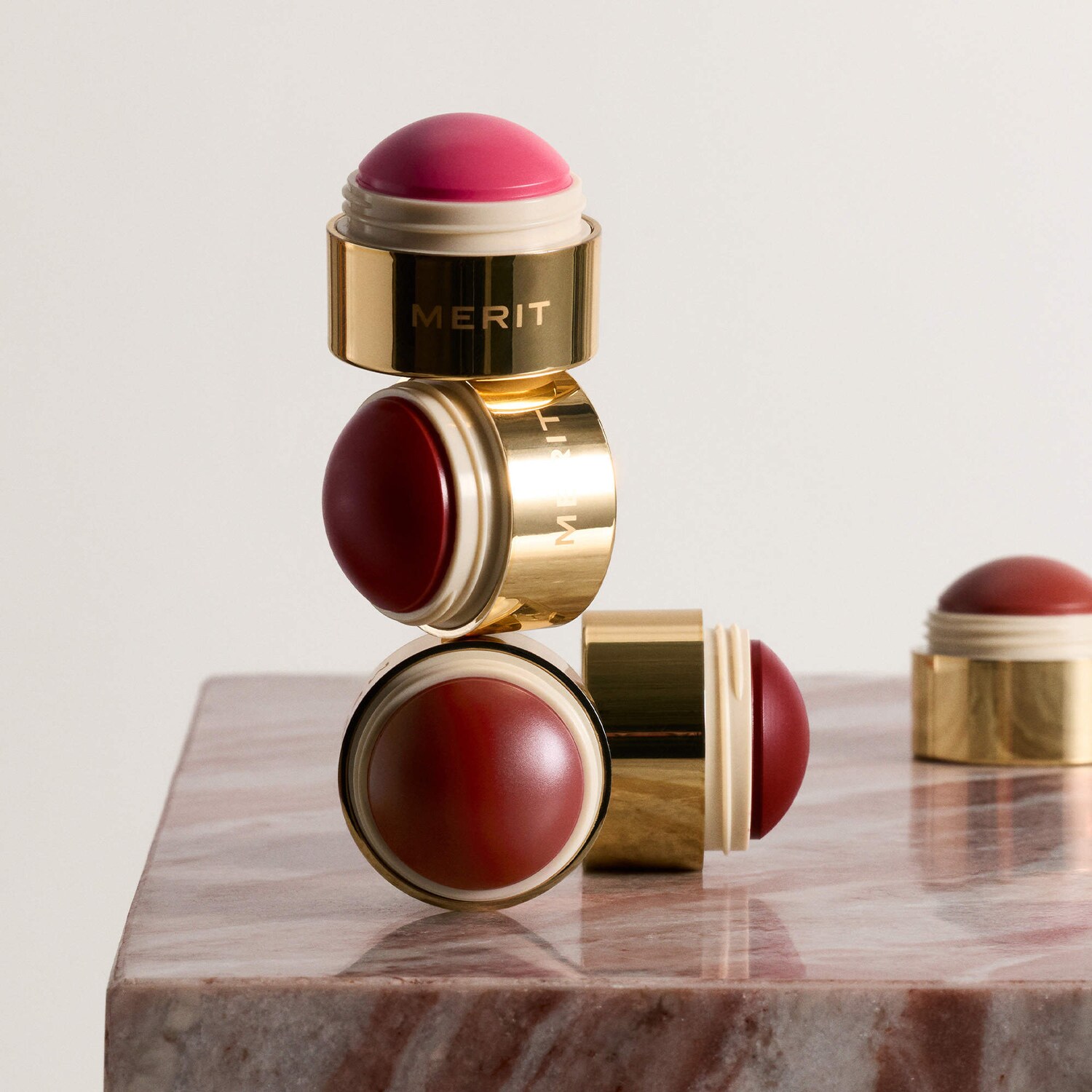 The Mini Flush Blush Balm Trio - MERIT | Sephora
