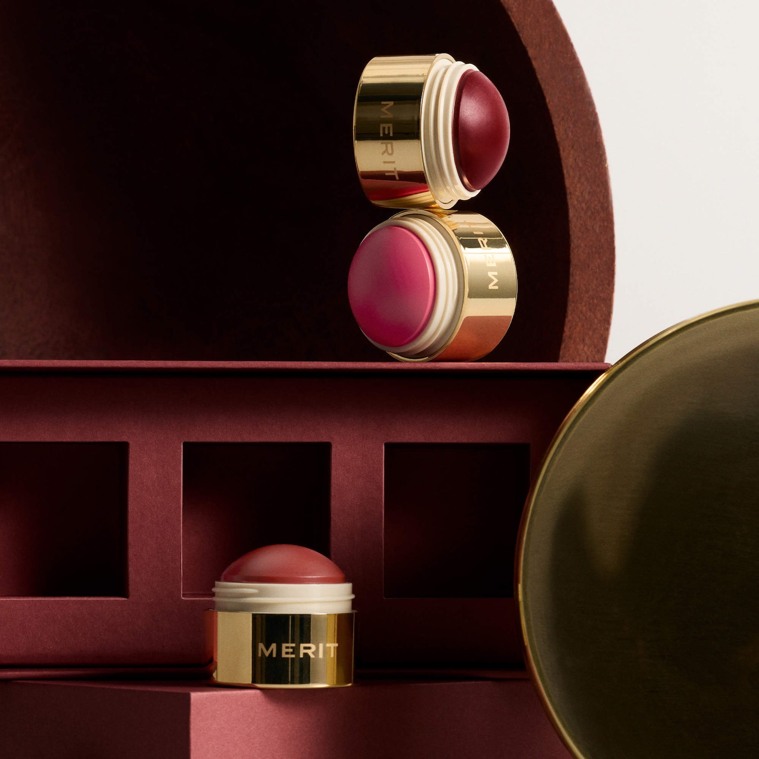 The Mini Flush Blush Balm Trio - MERIT | Sephora
