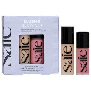 Blush & Glow Gift Set - Saie | Sephora