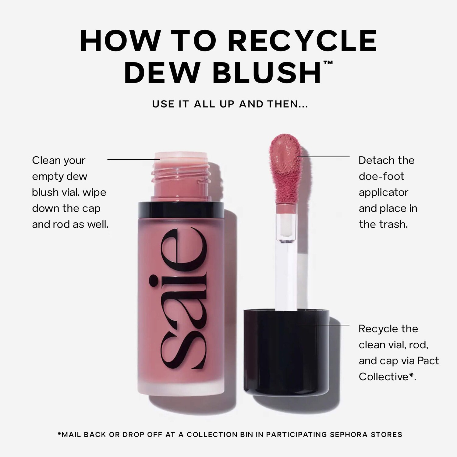 Mini Dew Blush™ Trio Gift Set - Saie | Sephora
