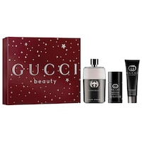 Gucci - Gucci Guilty Pour Homme Eau de Toilette for Men Trio Gift Set