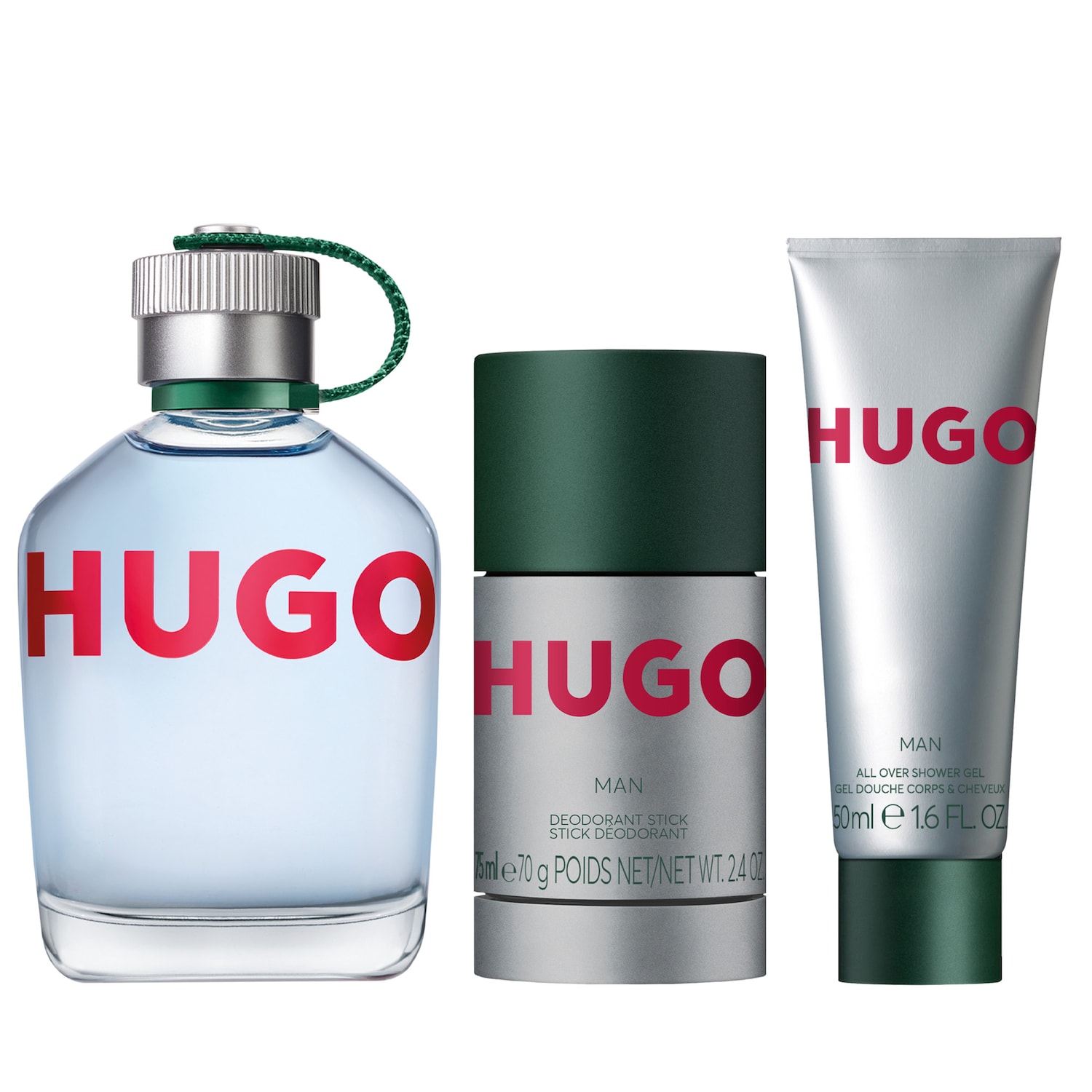 HUGO MAN 香水セット 125ml + デオドラント HUGO Man Eau de Toilette for Men Gift Set - Hugo Boss | Sephora