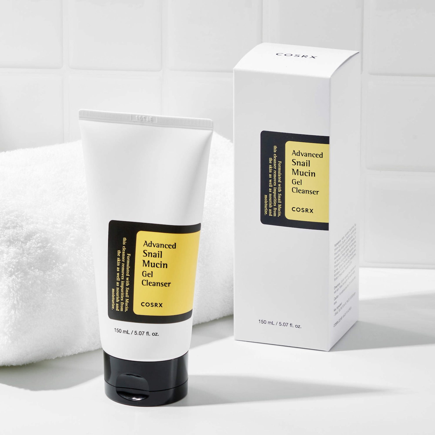 Cosrx Snail Mucin Gel Cleanser