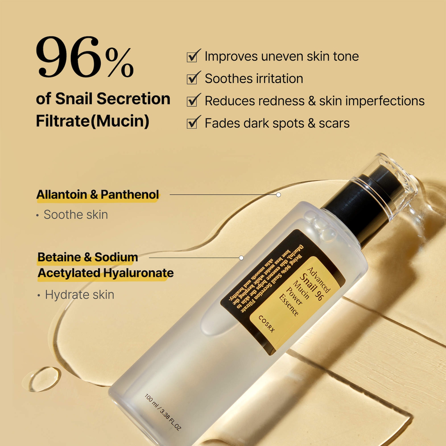 COSRX Advanced Snail Mucin Power Essence - Thumbnail 5