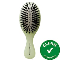 Crown Affair - The Mini Dual-Bristle Boar Hair Brush No. 001 for All Hair Textures
