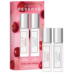 Take Me Home Whipped Cherry and Skin Travel Spray Perfume Layering Duo