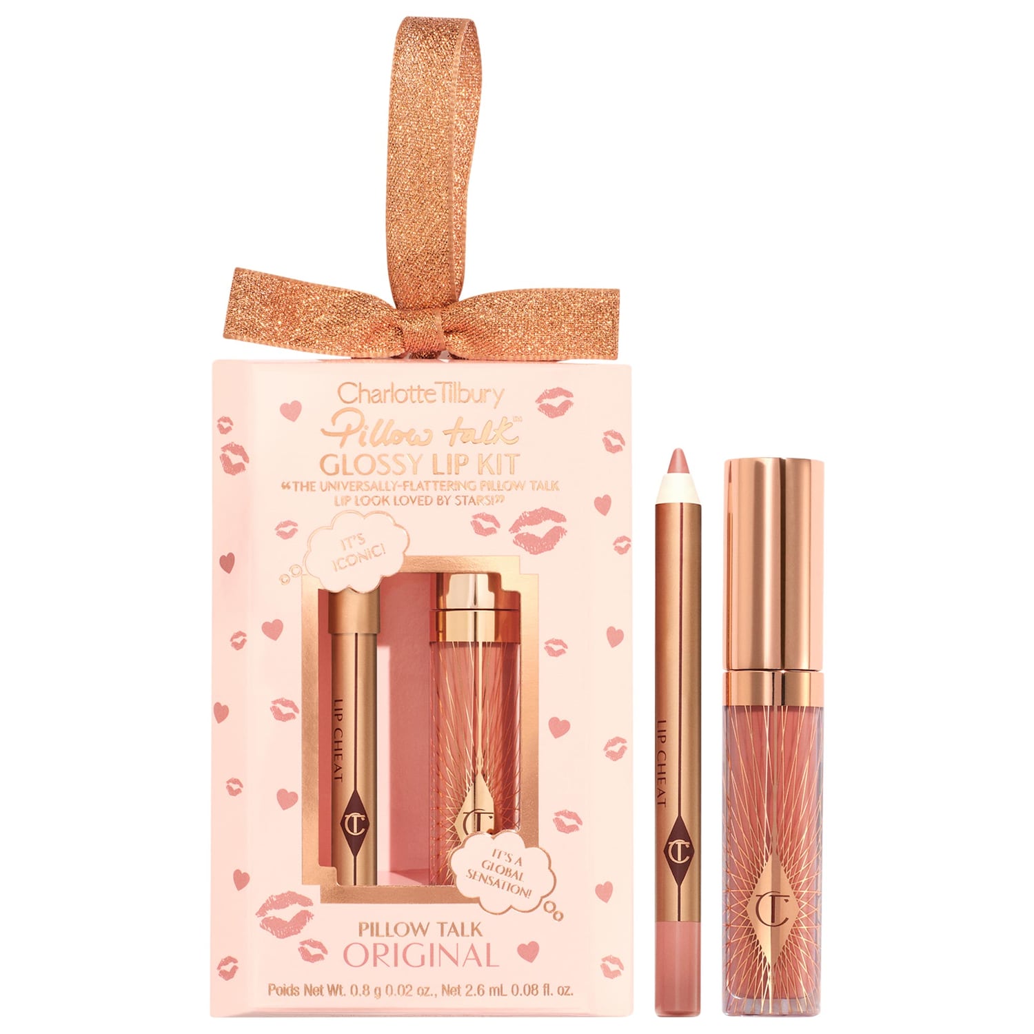 Мини-дуэт блесков для губ Charlotte Tilbury Pillow Talk — фото 1