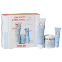 First Aid Beauty - CLEANSE, HYDRATE + SOOTHE Holiday Skincare Gift Set 