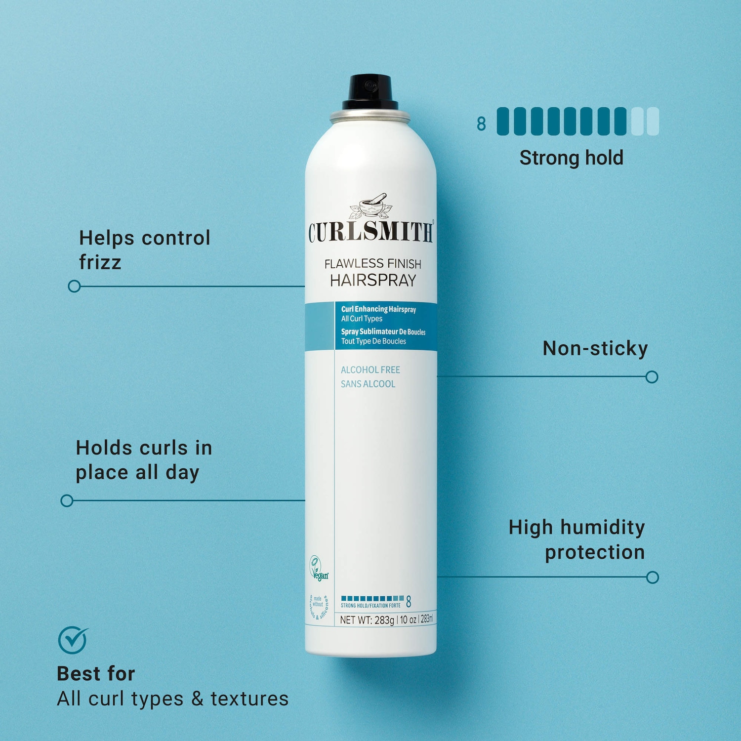 Curlsmith Flawless Finish Hairspray - Thumbnail 4