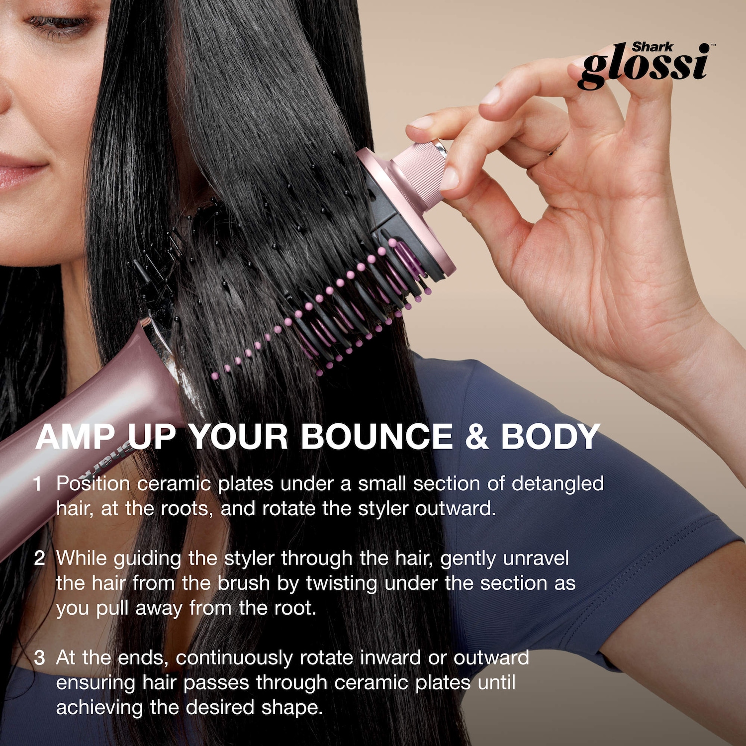 Shark Beauty Glossi Hot Tool and Air Glosser - Thumbnail 3