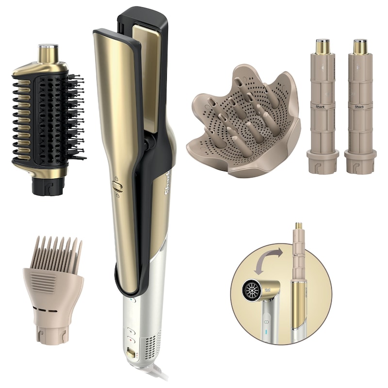 Shark Glam™ Ceramic & Powerful Air Styling & Drying System + Diffuser