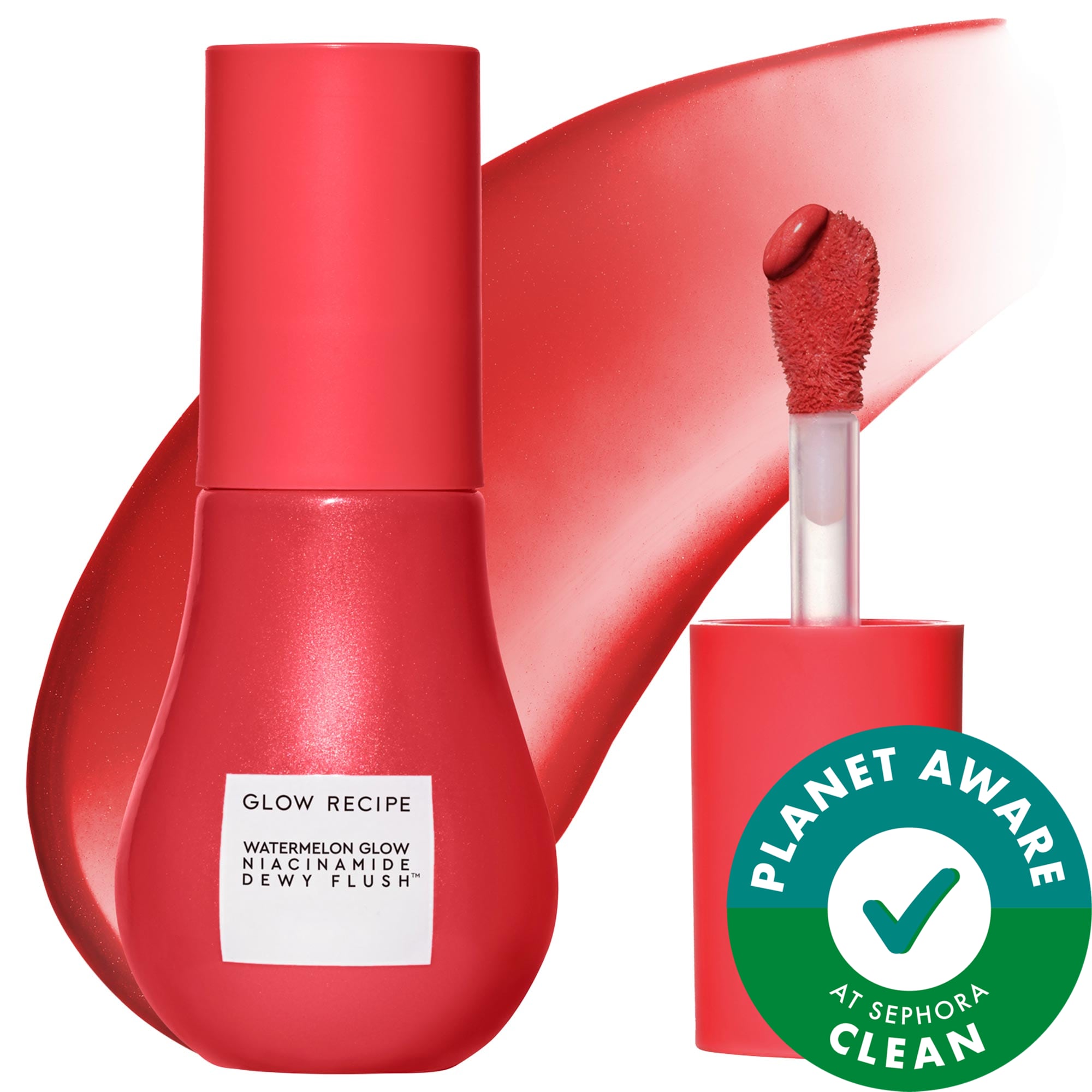 Glow Recipe Watermelon Niacinamide Dewy Flush - Brightening Serum Blush .4 ml