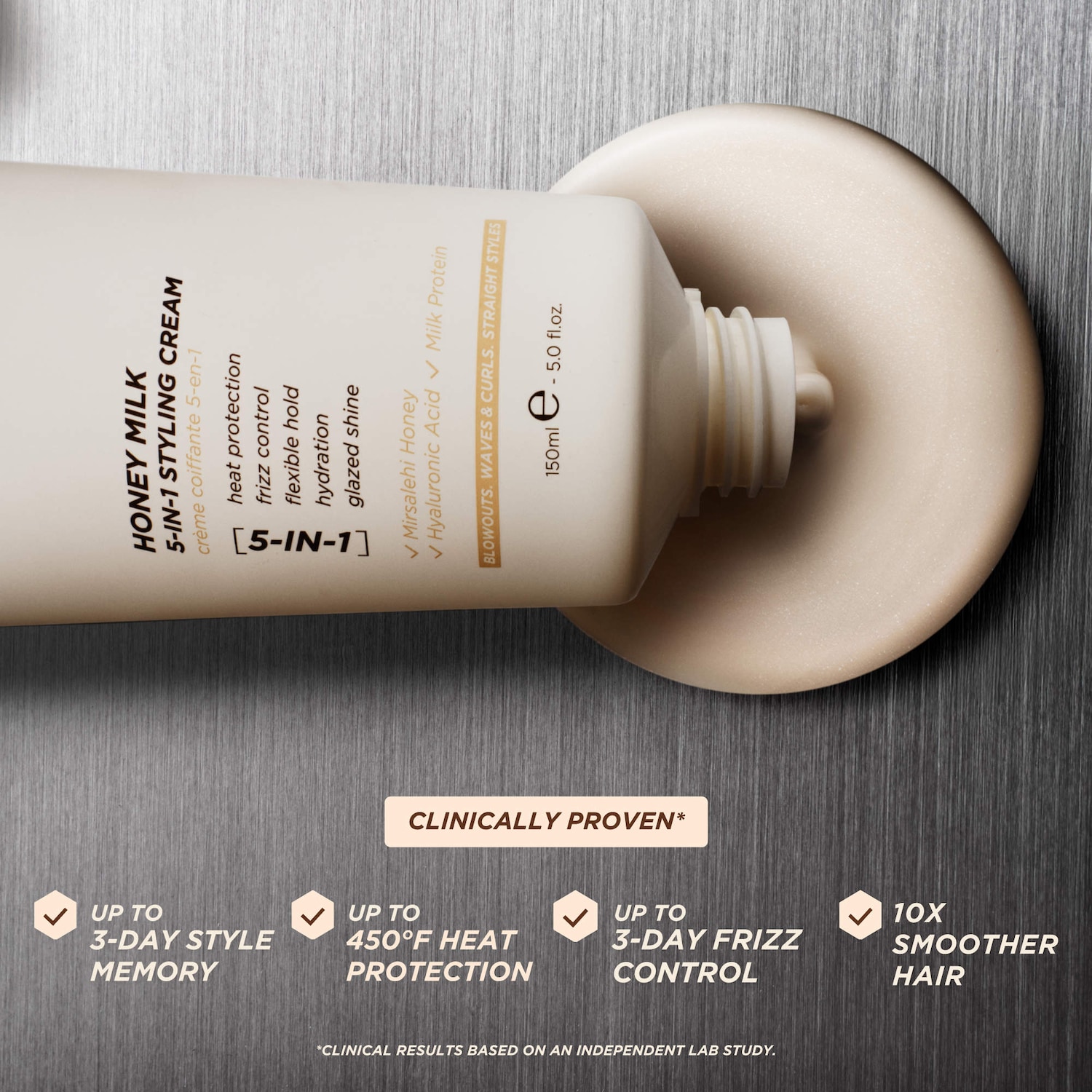 Gisou Honey Milk Styling Cream - Thumbnail 3