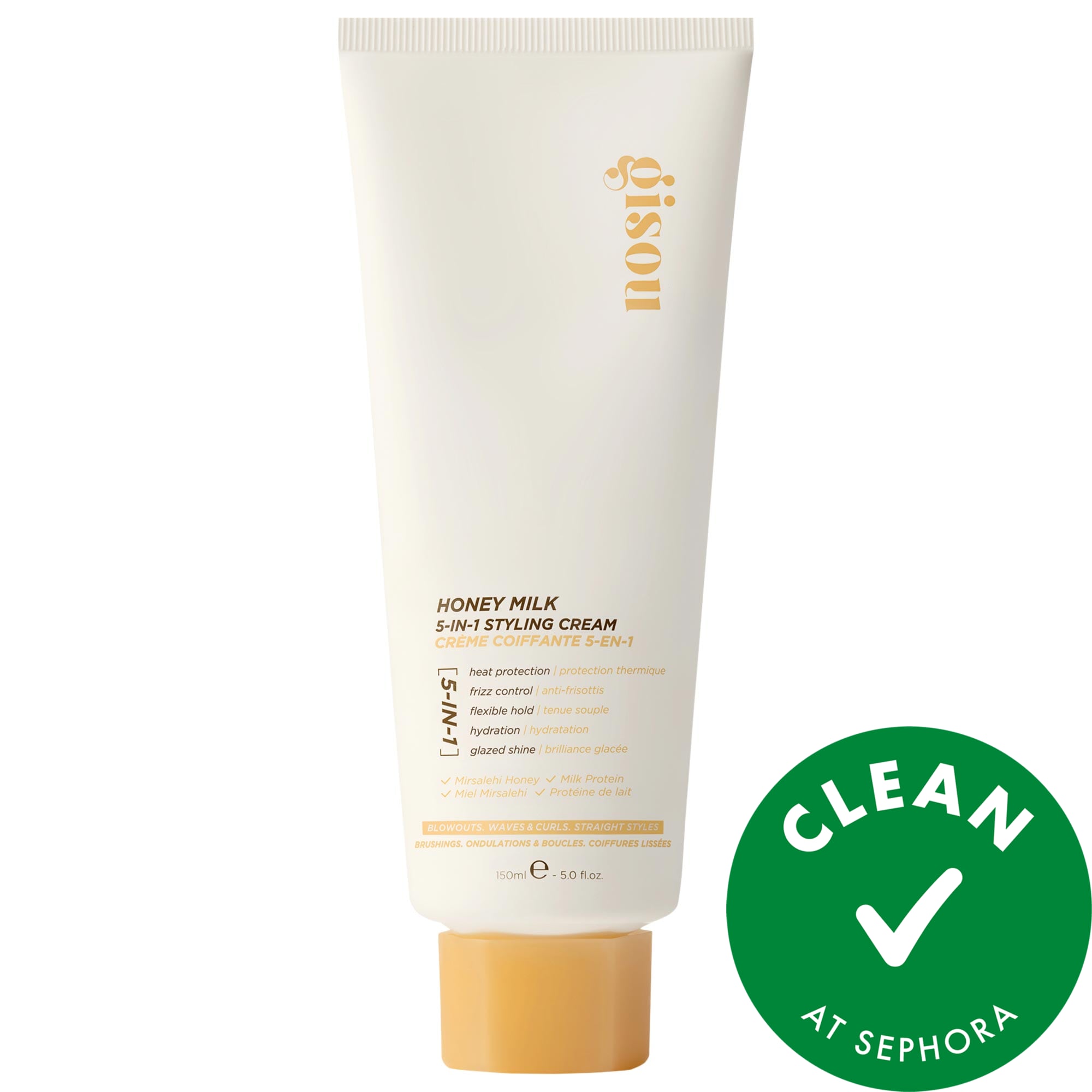 Gisou Honey Milk 5-in-1 Styling Cream 5.1oz/150ml