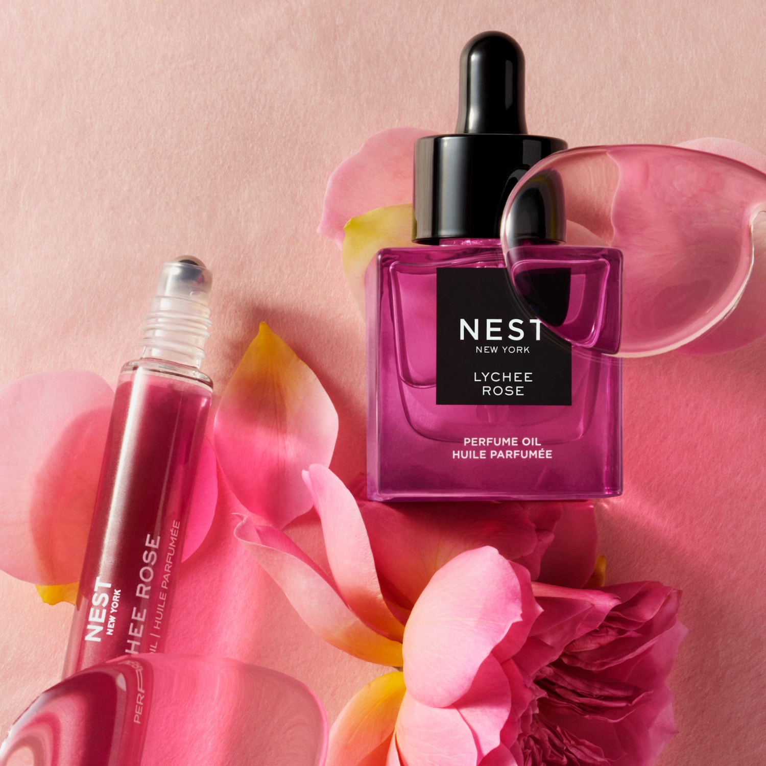 NEST New York Lychee Rose Perfume Oil - Thumbnail 4