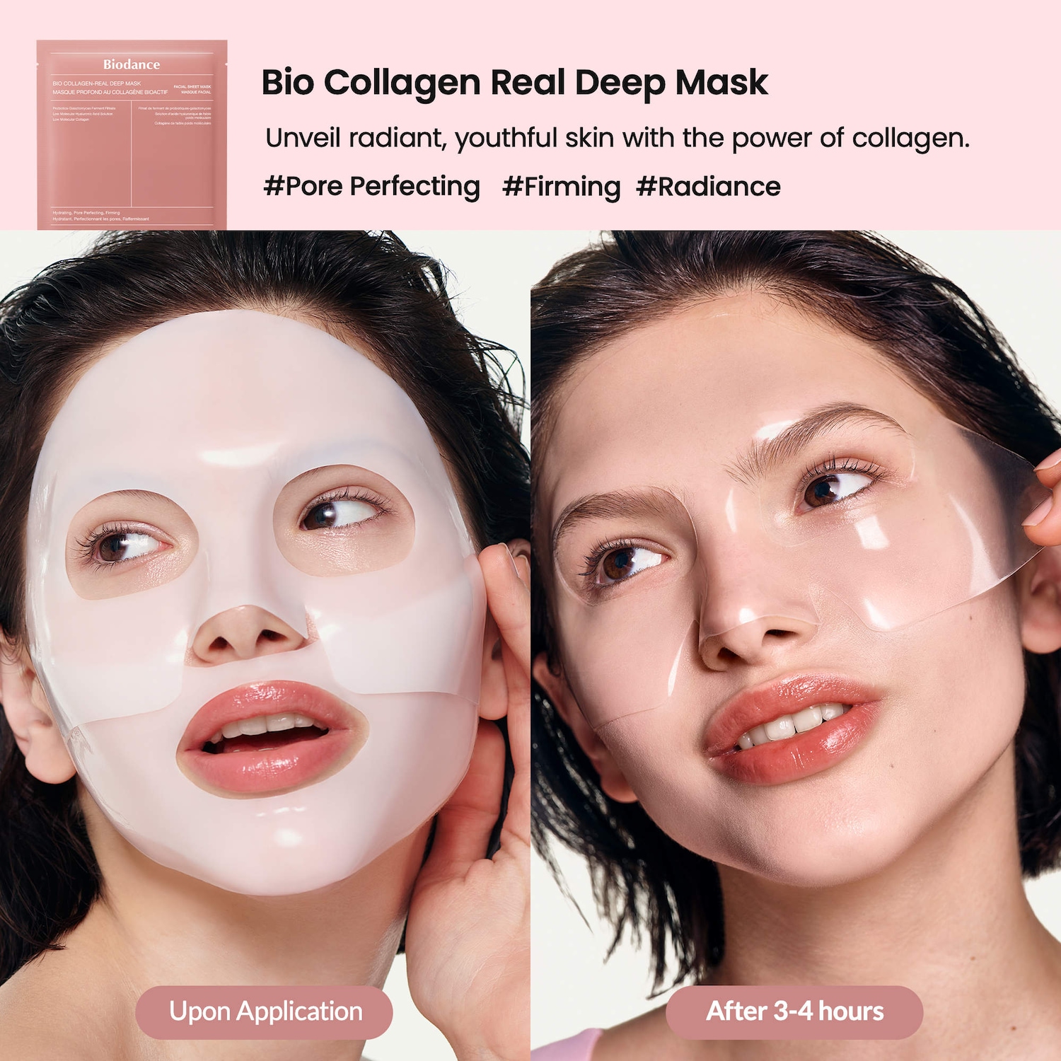 Real Deep Mask Gift Set - 4 Masks for Pore Care, Hydration